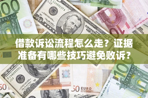 济南借款诉讼流程怎么走？证据准备有哪些技巧避免败诉？