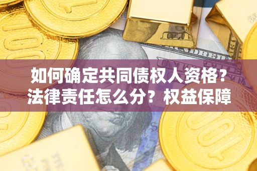 济南如何确定共同债权人资格？法律责任怎么分？权益保障技巧揭秘！