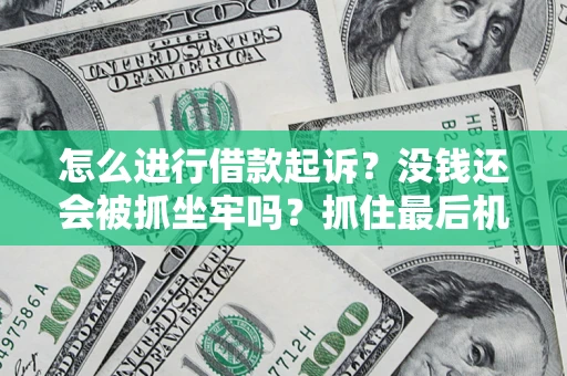 济南怎么进行借款起诉？没钱还会被抓坐牢吗？抓住最后机会！