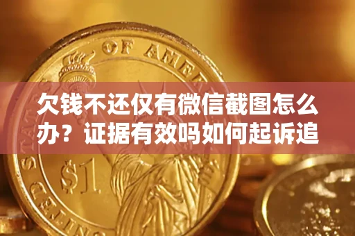 济南欠钱不还仅有微信截图怎么办？证据有效吗如何起诉追回欠款？