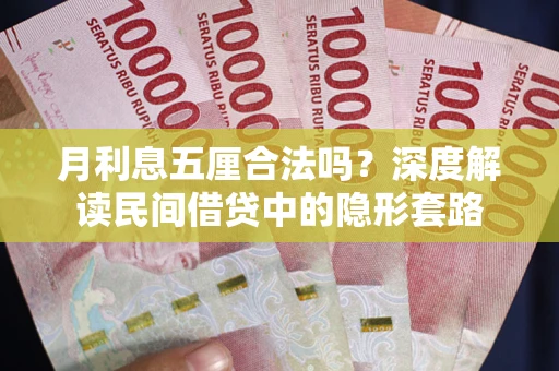 济南月利息五厘合法吗？深度解读民间借贷中的隐形套路